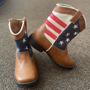 American flag cowboy boots